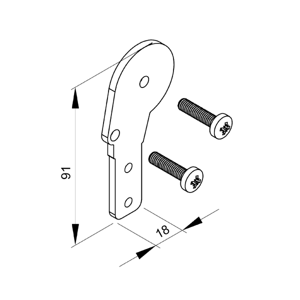 Steun Moskito-component